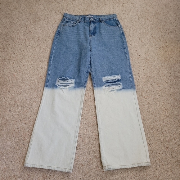Adika Dip Bleach Jeans - Picture 1 of 5
